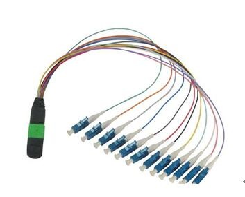 MPO-MTP-LC Ribbon fanout patch cord